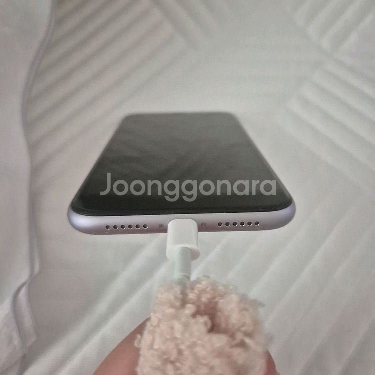 아이폰11 퍼플 128gb--4