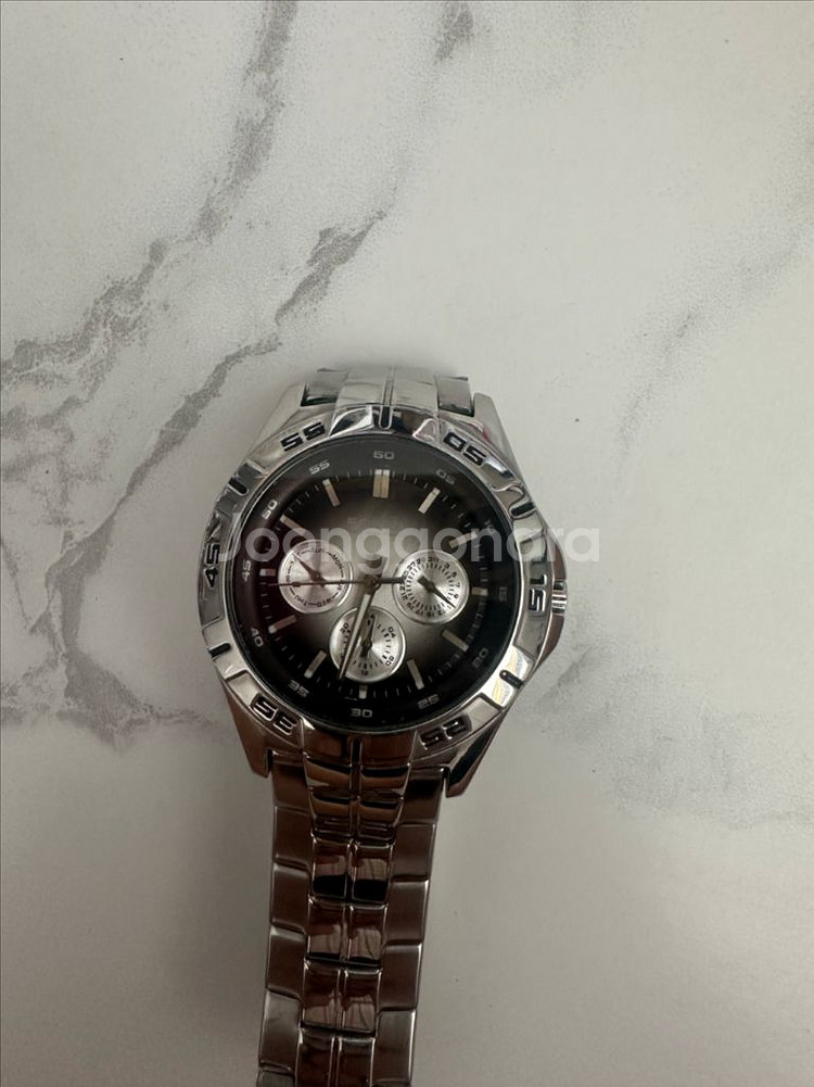Fossil Blue 크로노그래프 올메탈시계판매합니다--1