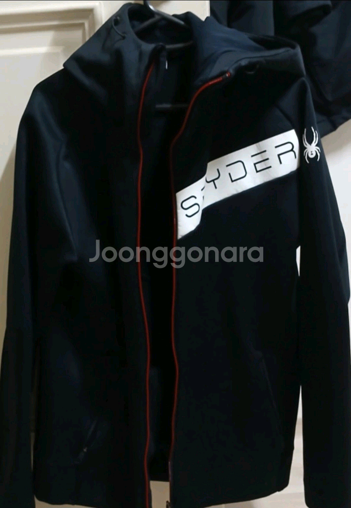 남성의류 스파이더 후리스 후드집업 점퍼--0