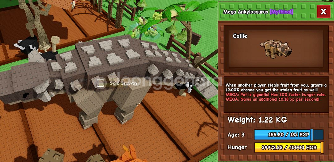 그로우 어 가든 메가 돌연변이 붙은 안킬로!!--1