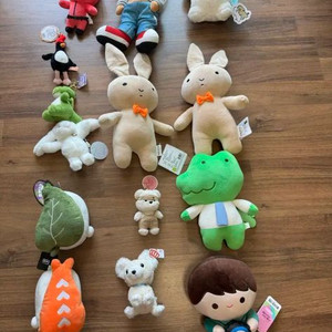 짱오락실 새인형 일괄 (짱구, 산리오, 도라에몽 등)