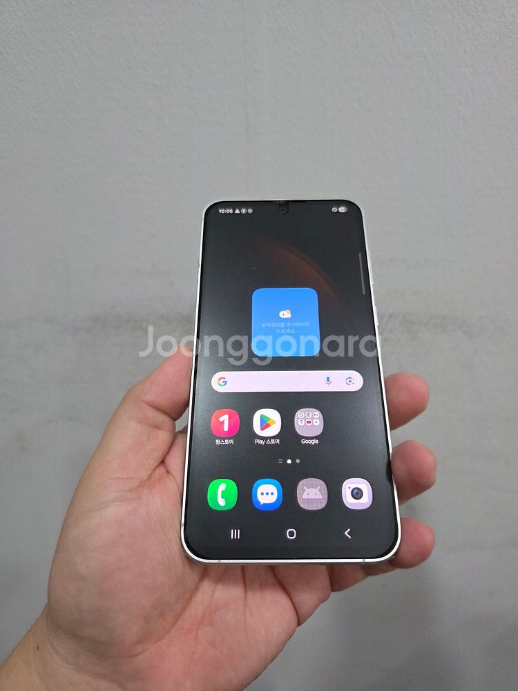 갤럭시 S23FE 화이트 256기가 A급 팔아요~--0