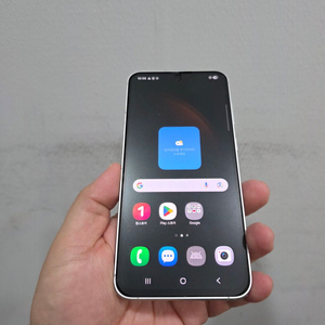 갤럭시 S23FE 화이트 256기가 A급 팔아요~