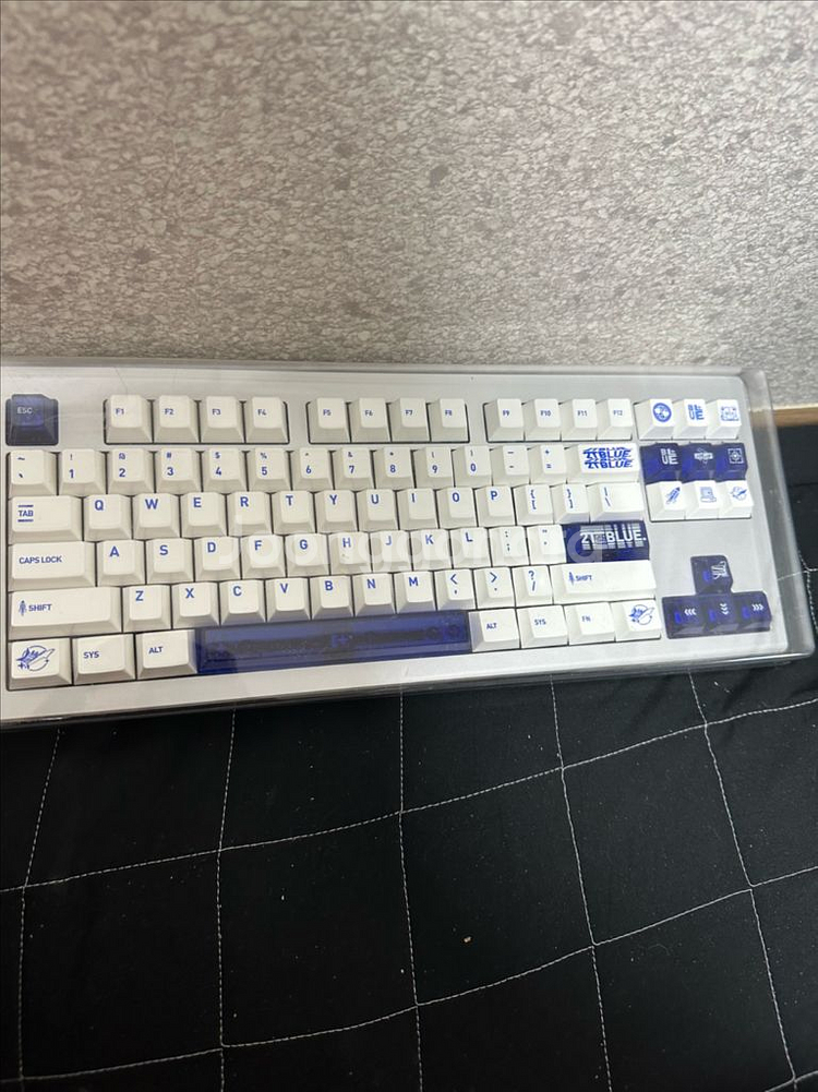 몬스긱 m3w 실버 커스텀 키보드--0