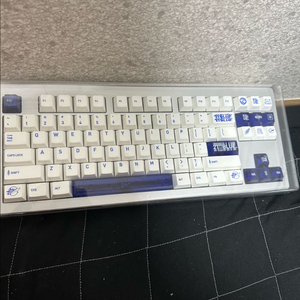 몬스긱 m3w 실버 커스텀 키보드