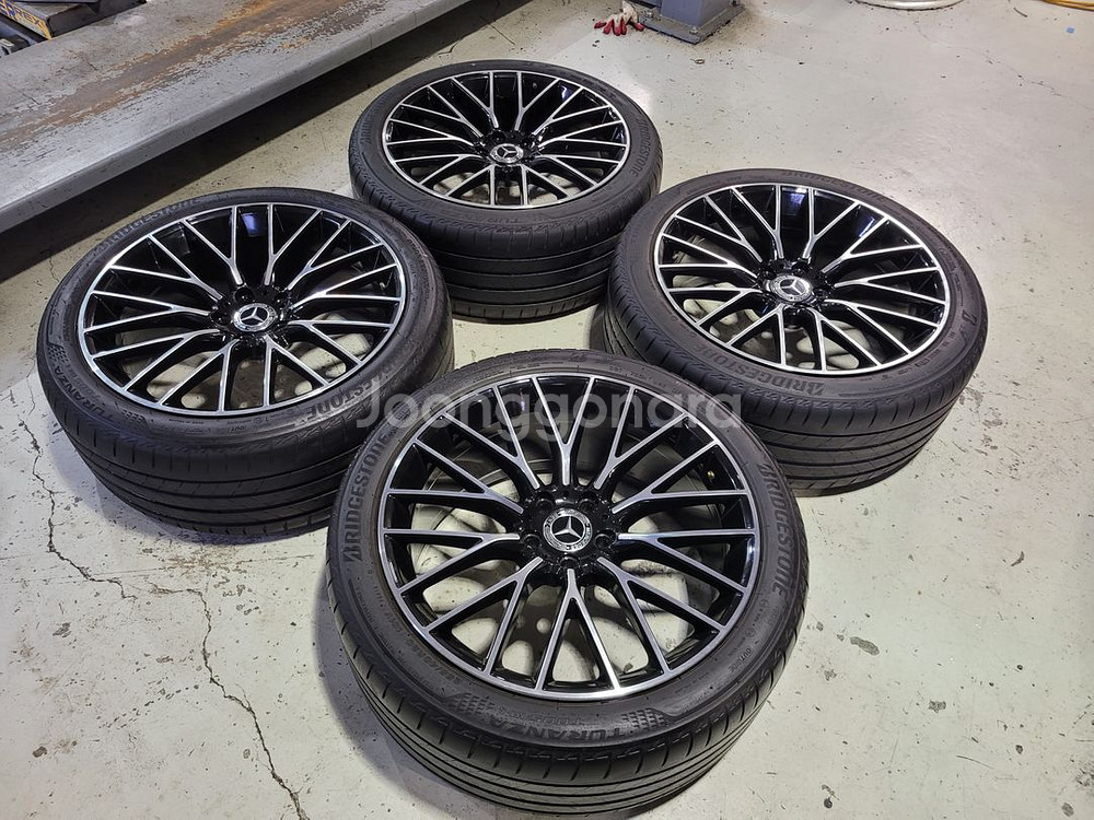 벤츠S클래스 S580스타일 20인치 휠타이어 한대분--0