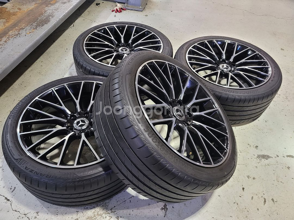 벤츠S클래스 S580스타일 20인치 휠타이어 한대분--8