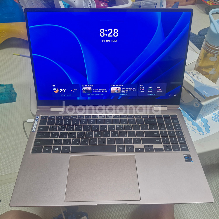 갤럭시 북 프로360 NT950QDB 팝니다--0