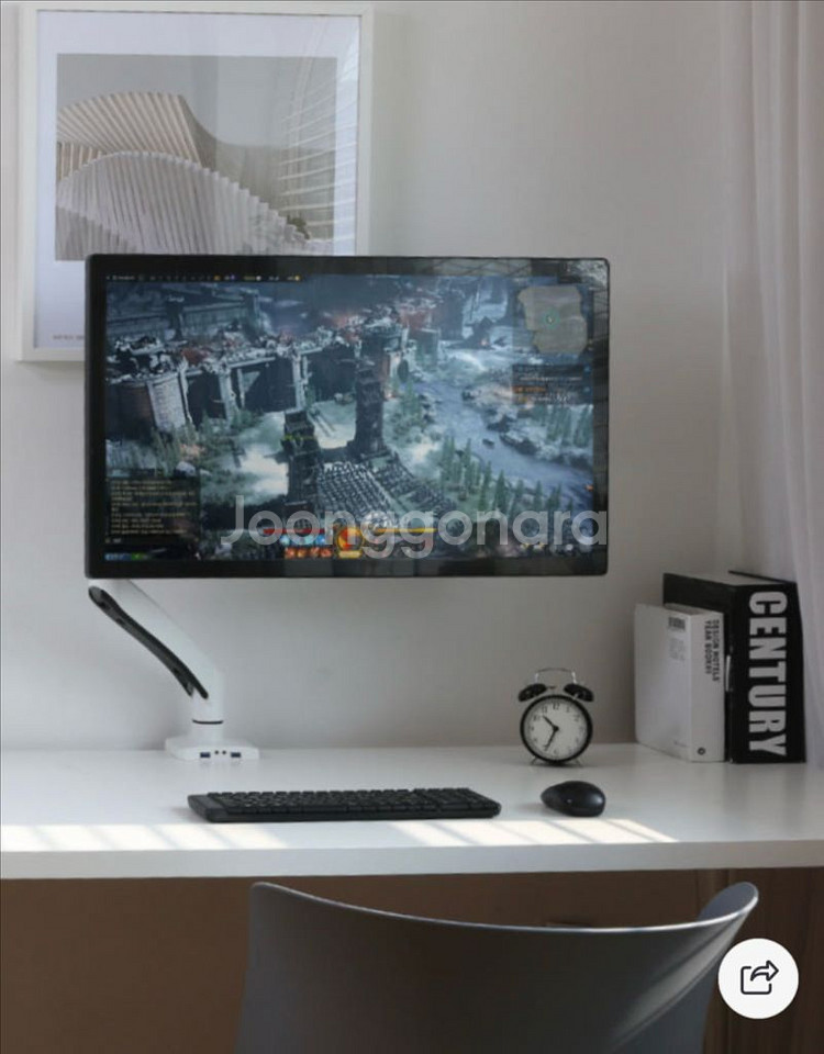 QHD 49인치 삼성 와이드 모니터 C49RG90--7