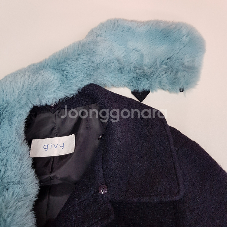 기비 givy 2023 알린 울 블루 재킷 54호--6