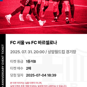 바르셀로나 fc서울 1등석B 네고 가능