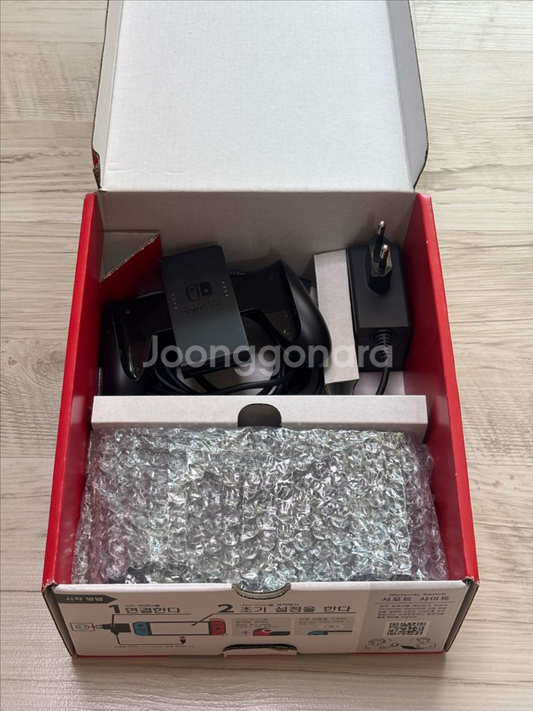 닌텐도스위치OLED A급 풀구성+보조품까지--8