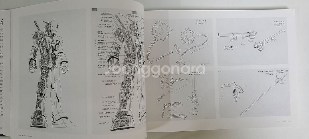 기동전사 건담 전시회 아트북--7
