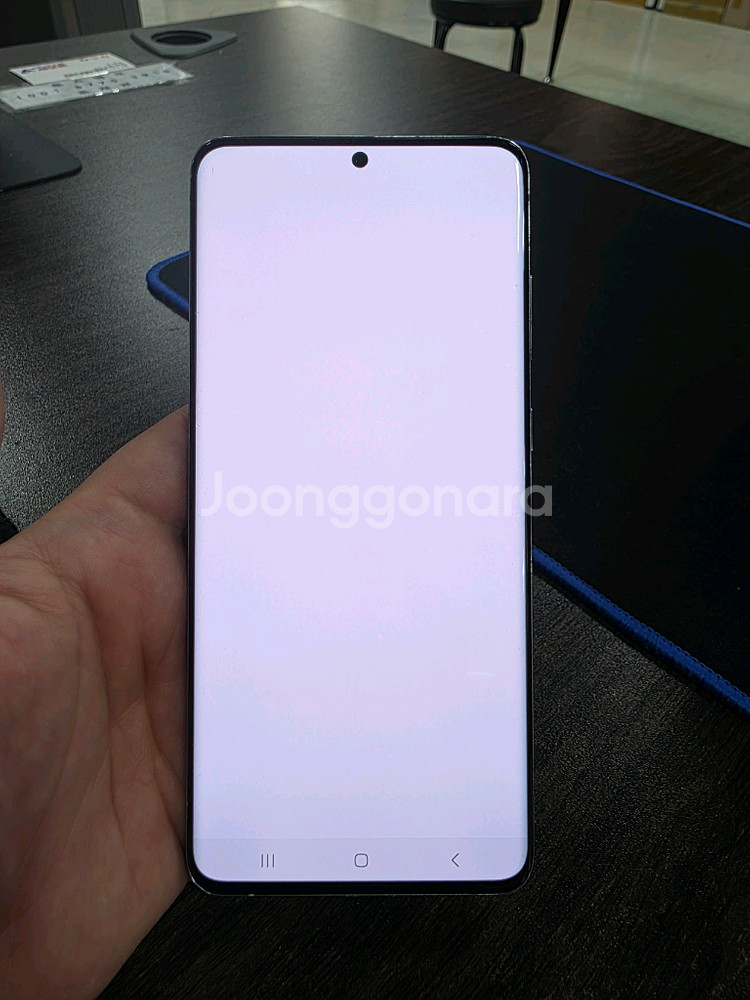 갤럭시S20플러스 256G 무잔상 최저가 중고폰--9