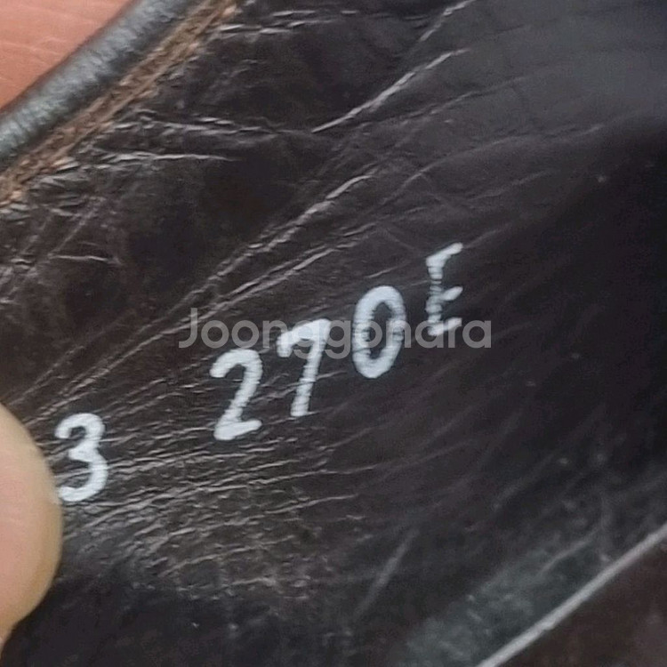 탠디 남성정장구두 실사이즈275.--5