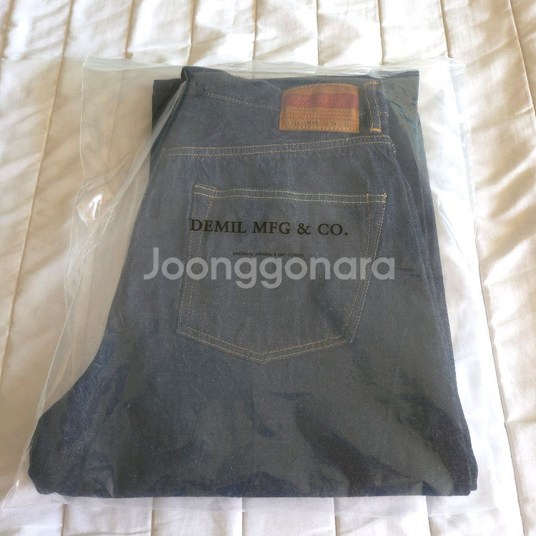[34,미사용품]데밀 011R 13oz 셀비지 데님팬츠--0