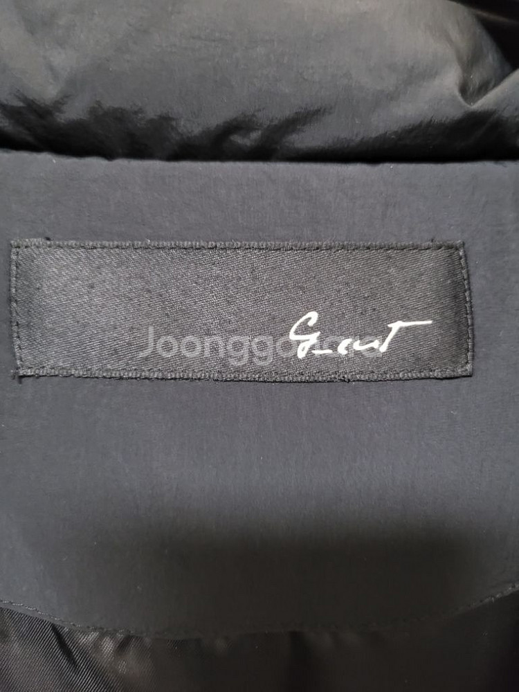 지컷 구스 롱패딩 블랙 85--2