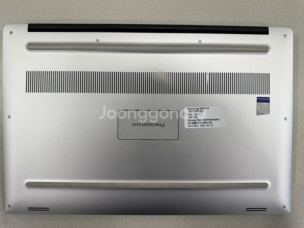 Dell 프리시전 5540 전문가용 노트북 팝니다--5
