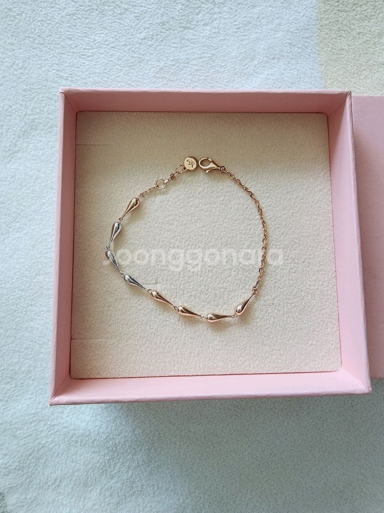 제이에스티나 실버 목걸이+팔찌 세트 새상품--2