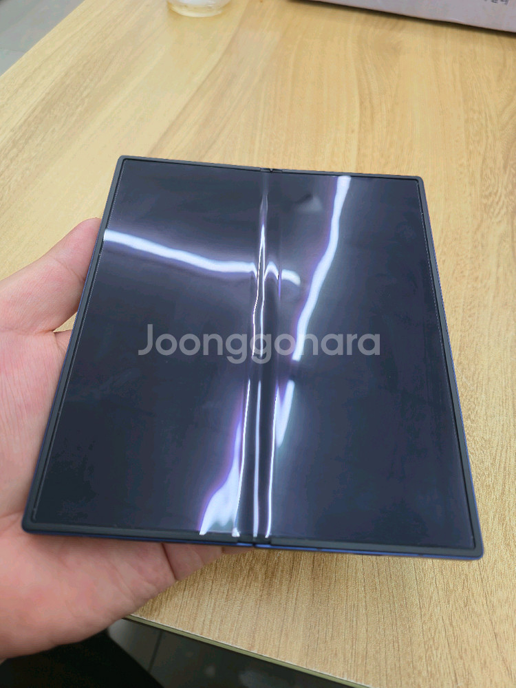 S급 폴드 6 256GB 네이비 판매 (삼성케어 양도)--2