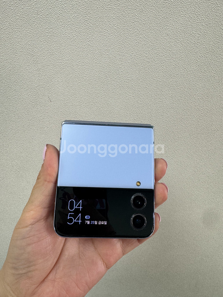 (부산중고폰) 갤럭시z플립4 액정배터리 새제품판매해요--0