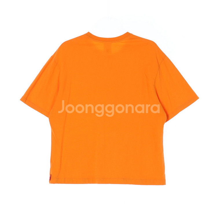 [M]마하그리드 오렌지 로고 반팔 크루넥 티셔츠--3