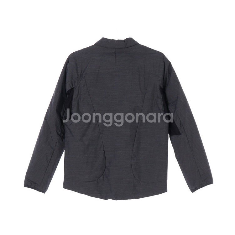 [S]리바이스 차콜 집업 카라 바람막이 코치 워크 재킷--4
