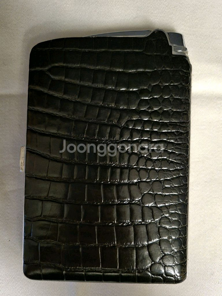 빈티지 론손 가스 라이터와 케이스--5