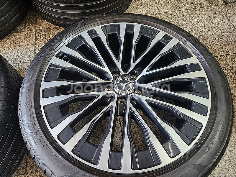 벤츠 W223 S580 순정 정품 20인치 휠타이어--4