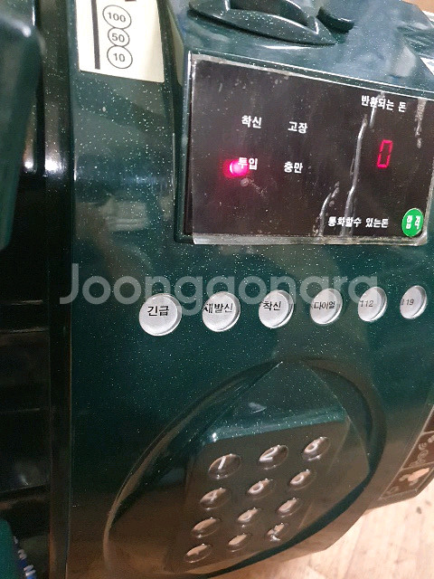 옛날 공중전화기 만우 mw-7d21 (열쇠없음)소품용--9