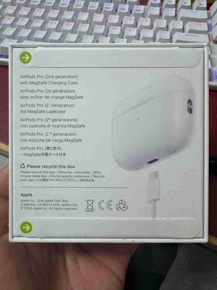 에어팟 2세대 프로 미개봉 이미지