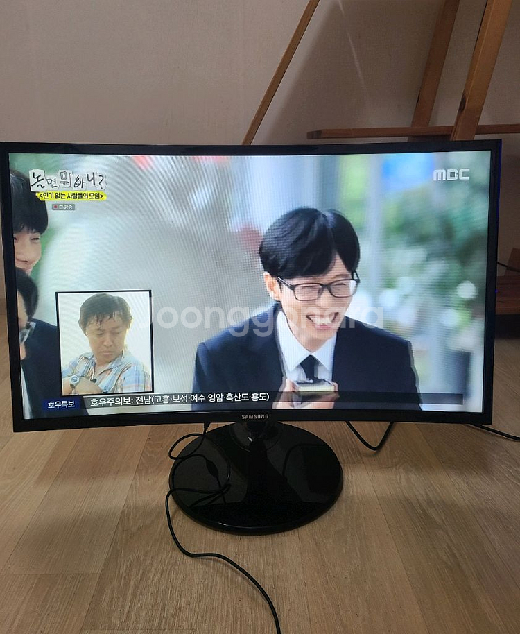 삼성 27인치 커브드 게이밍 모니터 C27F390FHK--2