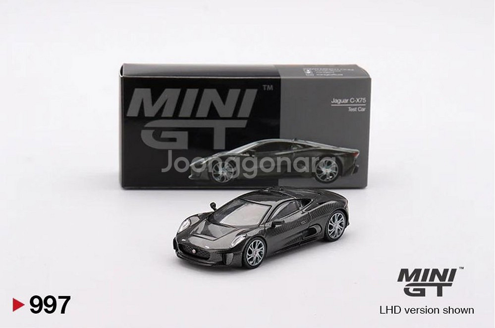미니지티 재규어 C-X75 테스트카 모형자동차--0