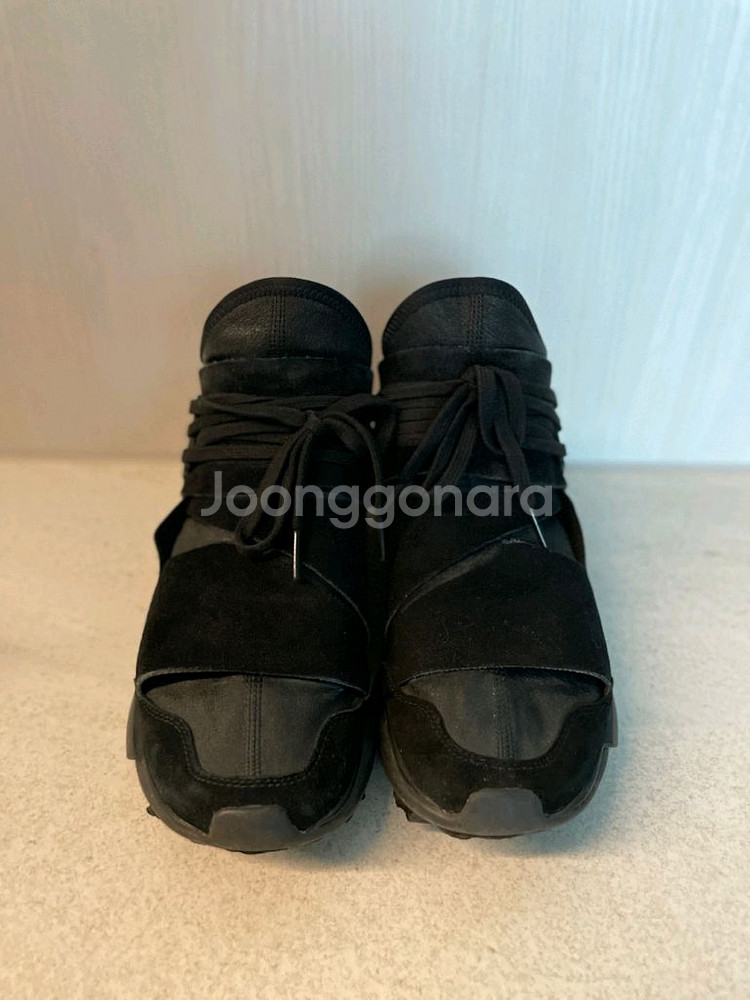 Y3 콰사 트리플블랙 요지 야마모토--0