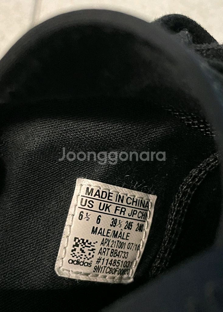 Y3 콰사 트리플블랙 요지 야마모토--3