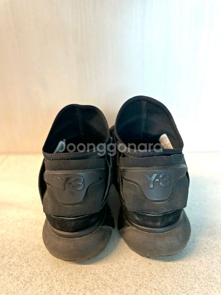 Y3 콰사 트리플블랙 요지 야마모토--2