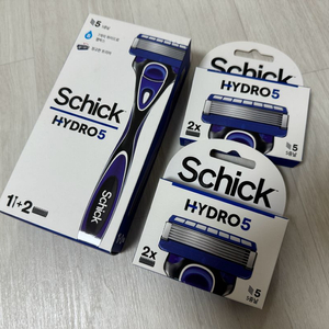쉬크 하이드로 5 면도기 + 날 6 미개봉 새상품