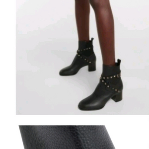 발렌티노 정품 락스터드 앵클부츠