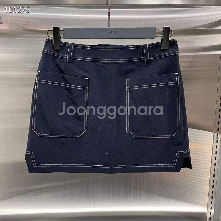 어메이징크리 골프 여성 스탠다드핏 캐주얼 카고 스커트--0