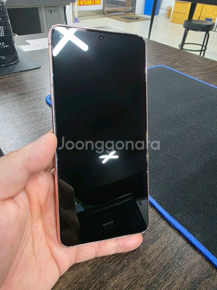 갤럭시S21 256G 무잔상 SS급 중고폰--5