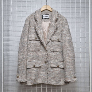 칼라거펠트 트위드자켓