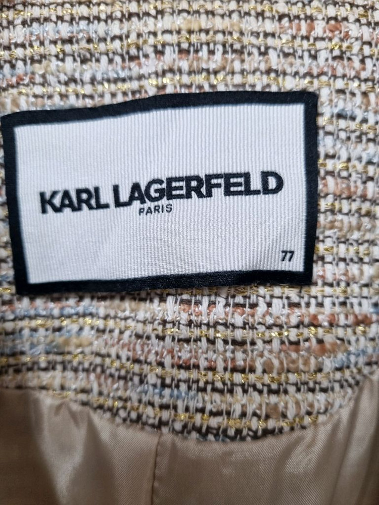 칼라거펠트 트위드자켓--4