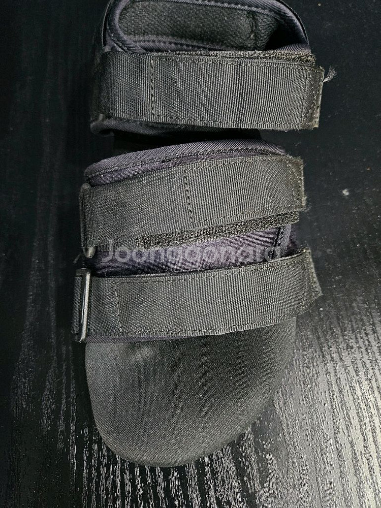 아디다스 블랙컬러 남성 260 샌들--4