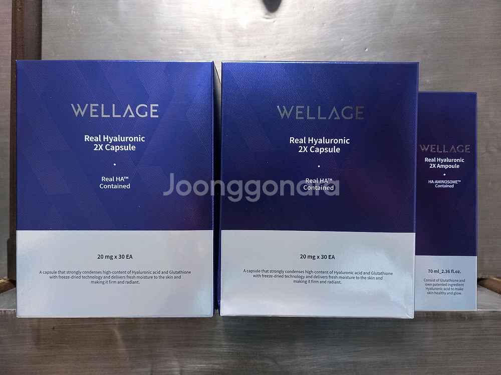 웰라쥬 리얼히알루로닉캡슐 시즌3 60회분+앰플70ml--0