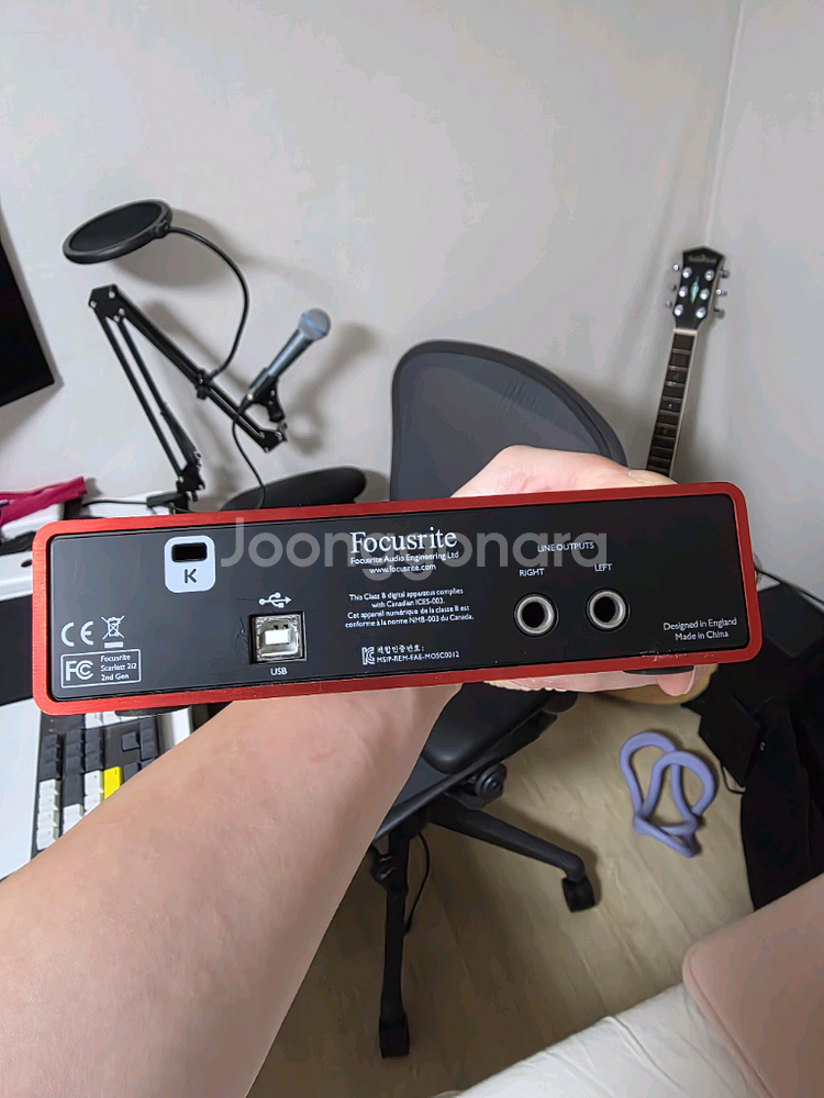 Focusrite Scarlett 2i2 오인페--2