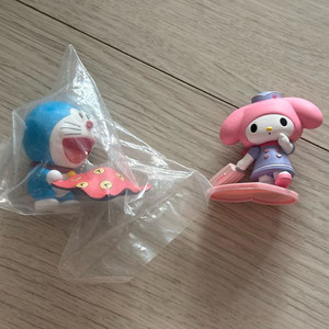 도라에몽,마이멜로디 가챠 피규어