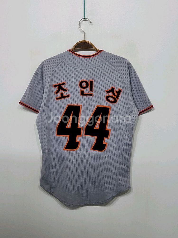 (M) 한화이글스 야구져지 반팔 조인성 마킹 유니폼--5