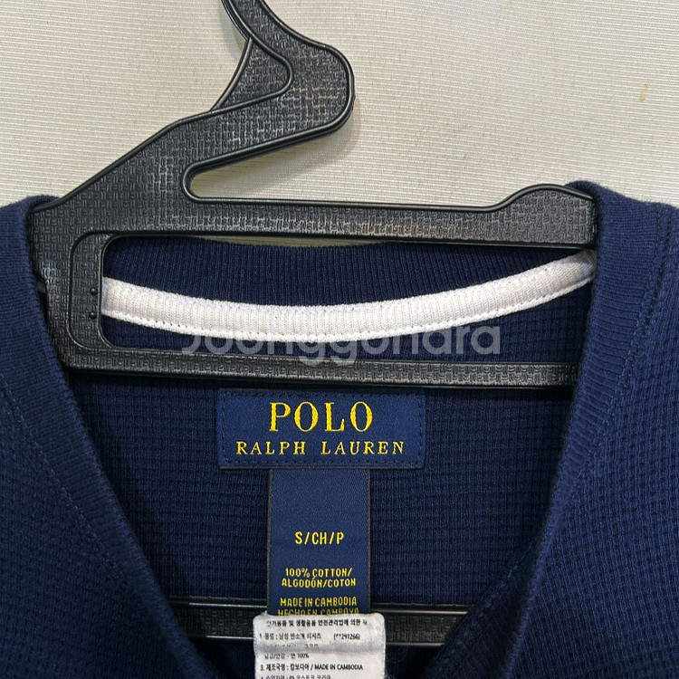 폴로 랄프로렌 반팔 와플 니트 S--1