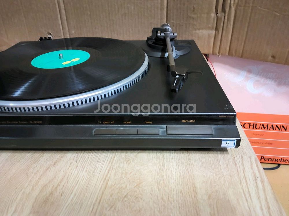 (5) 테크닉스 LP턴테이블 SL QD33R (오디오--2