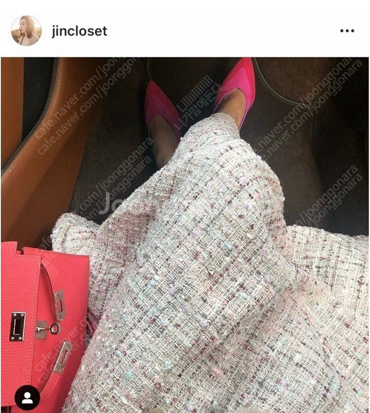 라온 RAON 뮤제라 트위드스커트 jincloset--2
